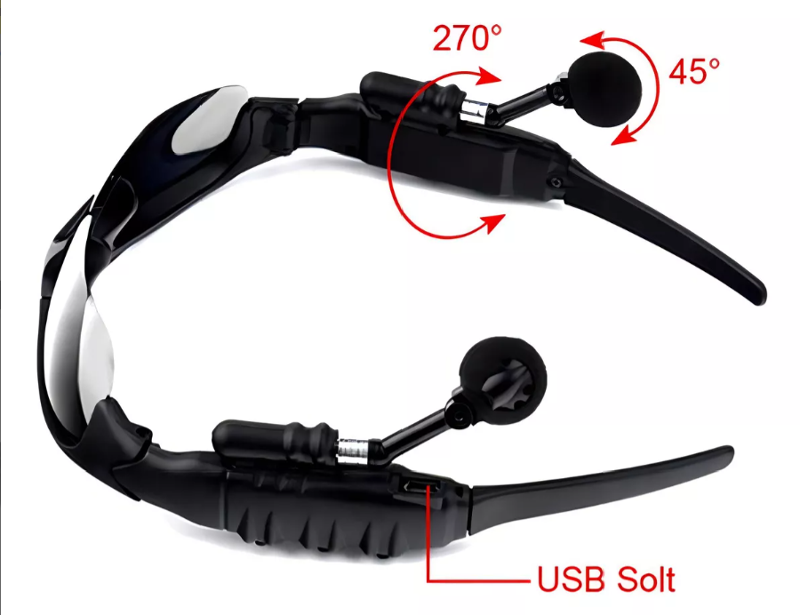 Gafas Bluetooth Auriculares AudioBX® polarizadas
