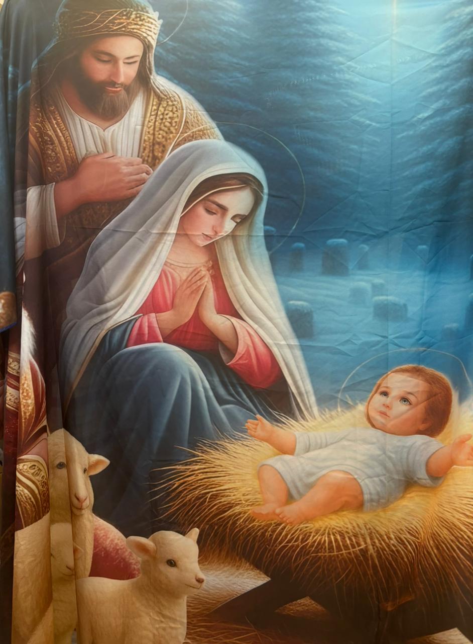 Telón de Navidad Pared 2.50 mts x 2.00 mts