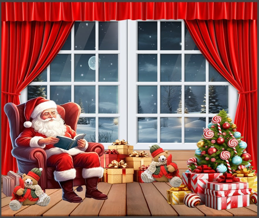 Telón de Navidad Pared 2.50 mts x 2.00 mts